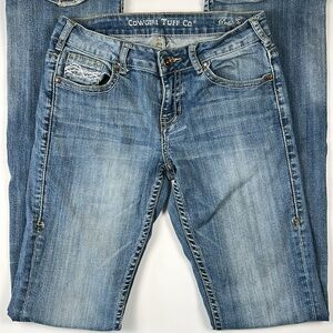 Cowgirl Tuff Co. Women's Jeans "Don't Fence Me In" W28 L37